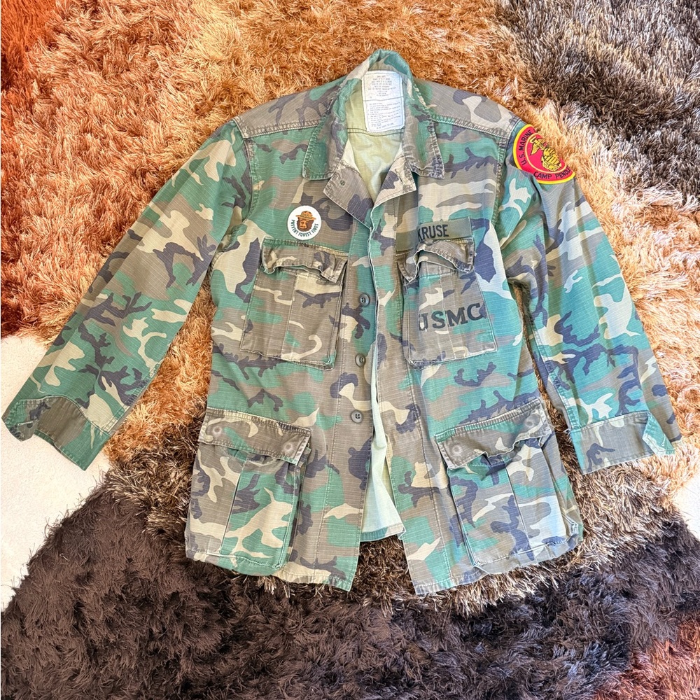 Camouflage Military Jacket - Picture 2 of 5